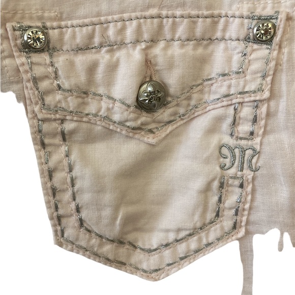 Miss Me Linen Cargo Trouser/Wide Leg - Picture 3 of 13